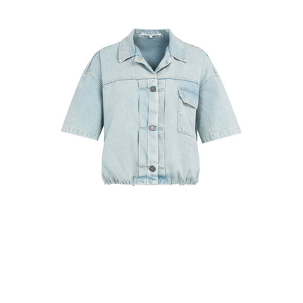 Jeansjacke - Oversize