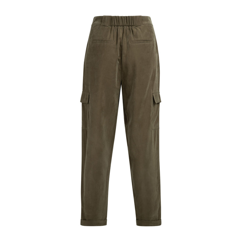 Cargohose - Bundfalten