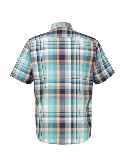 Kurzarmhemd - Button Down Kragen