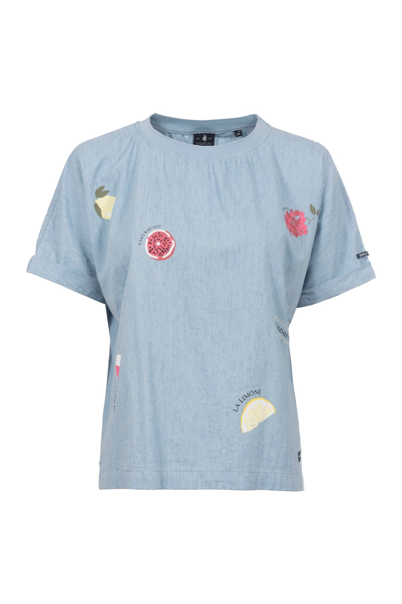 Bluse - 1/2 Arm
