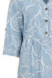 Kleid - Denim-Optik