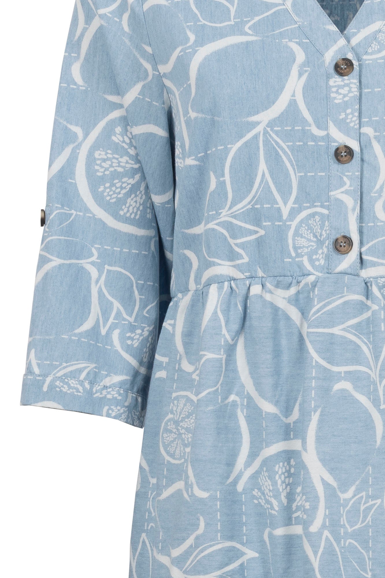 Kleid - Denim-Optik