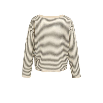 Feinstrickpullover - Streifen