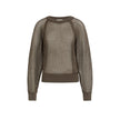 Strickpullover - Netzoptik
