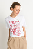 T-Shirt -  Lobster Print