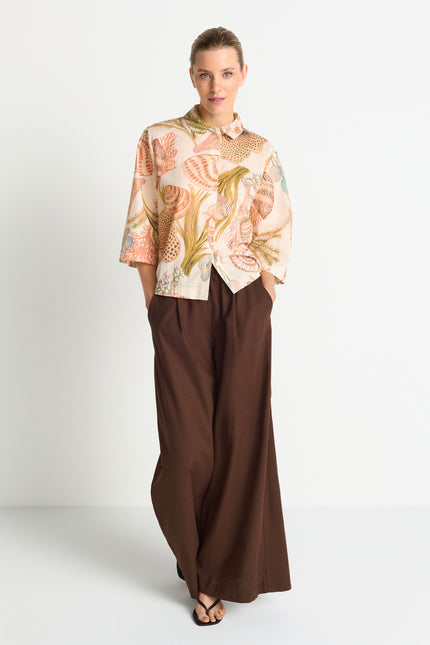 Bluse - Alloverprint