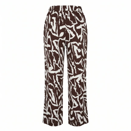 Leinenhose - Print