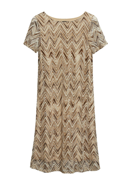 Kleid - Ajourmuster