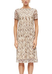 Kleid - Ajourmuster