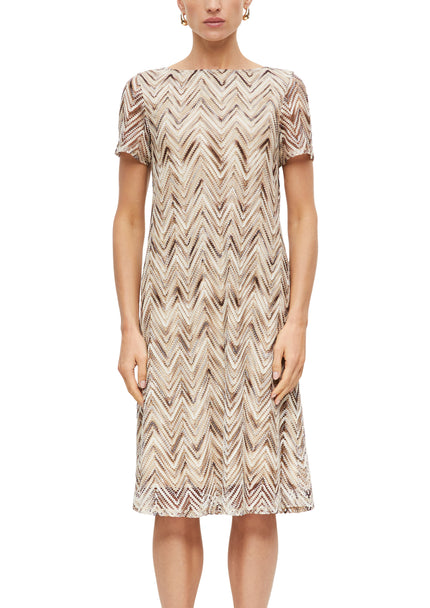 Kleid - Ajourmuster