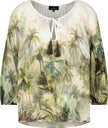 Bluse - Tropenprint