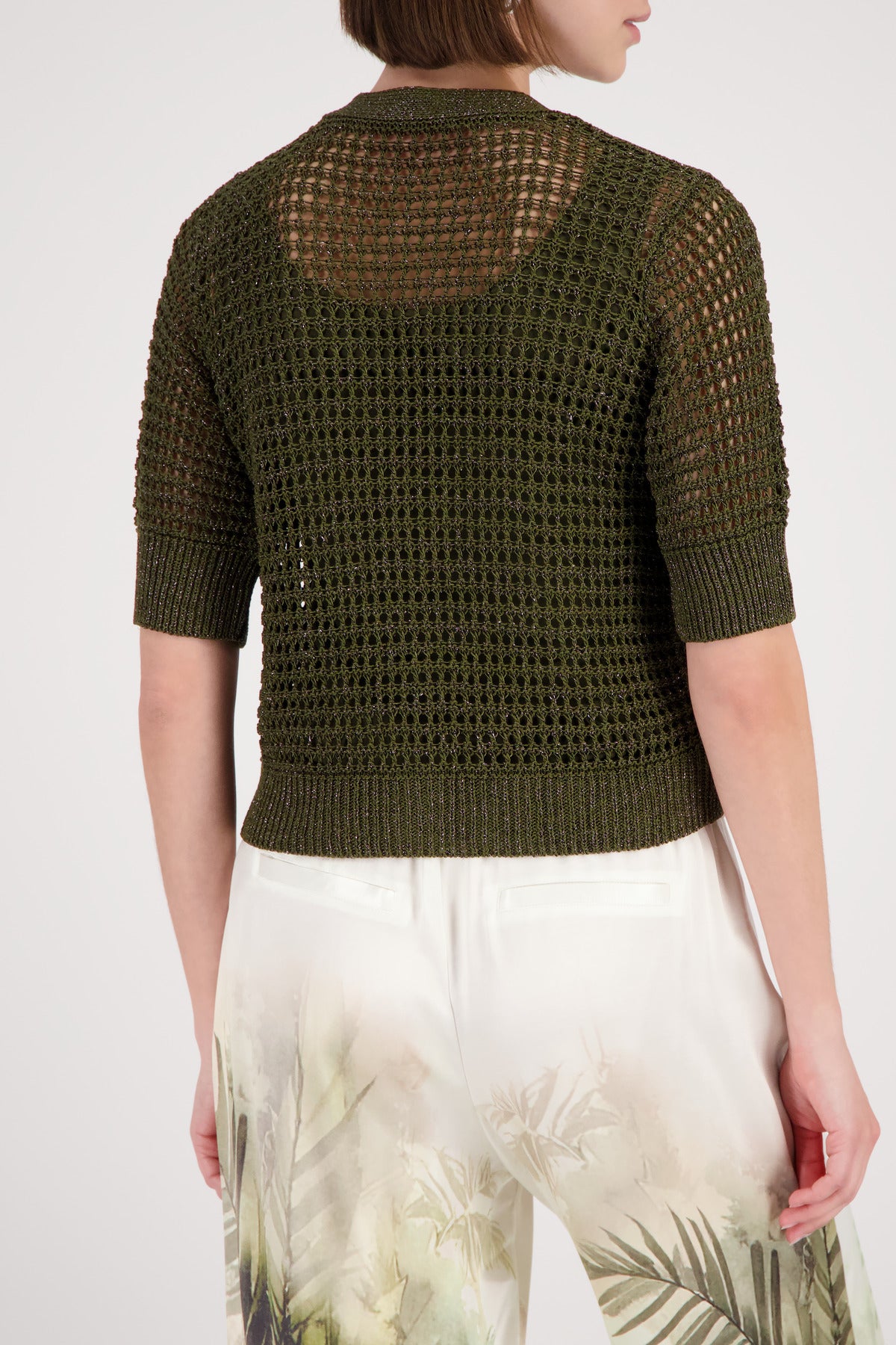 Strickjacke - Lurex