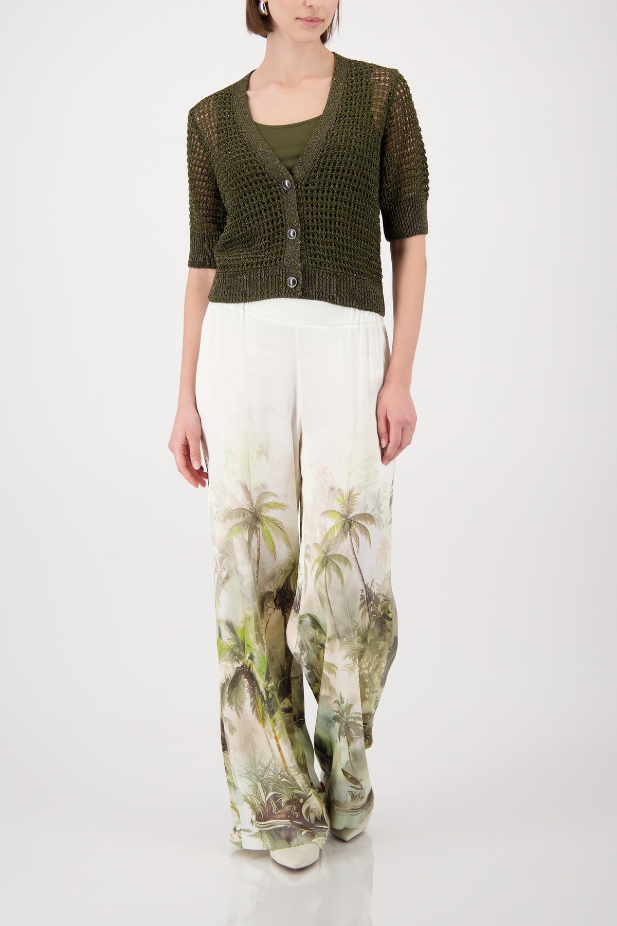 Strickjacke - Lurex