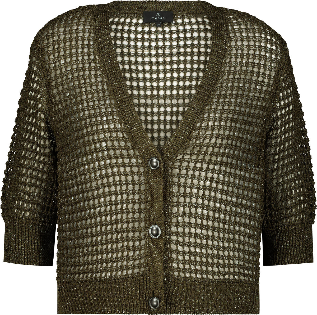 Strickjacke - Lurex