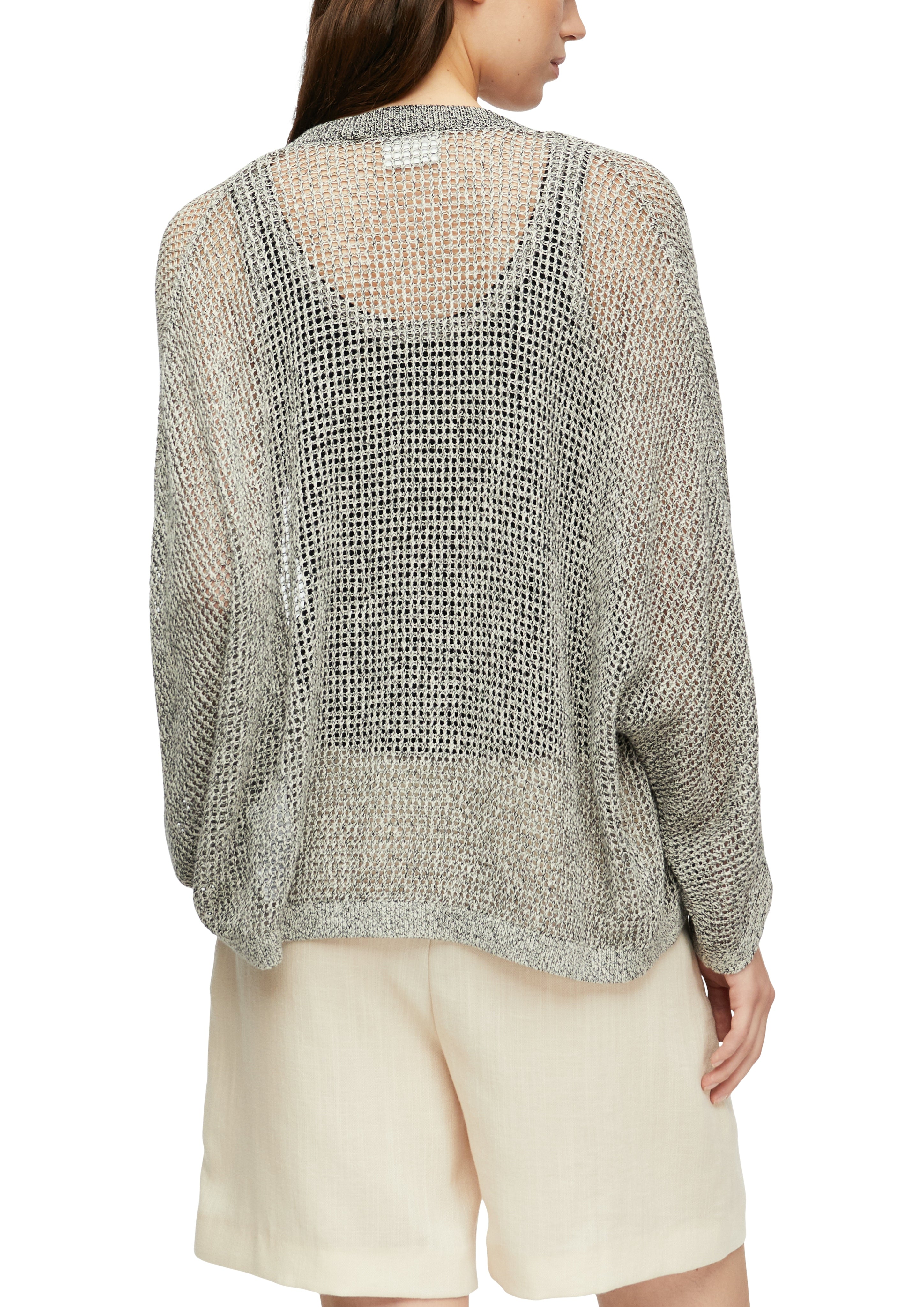 Strickjacke - Ajourstrick