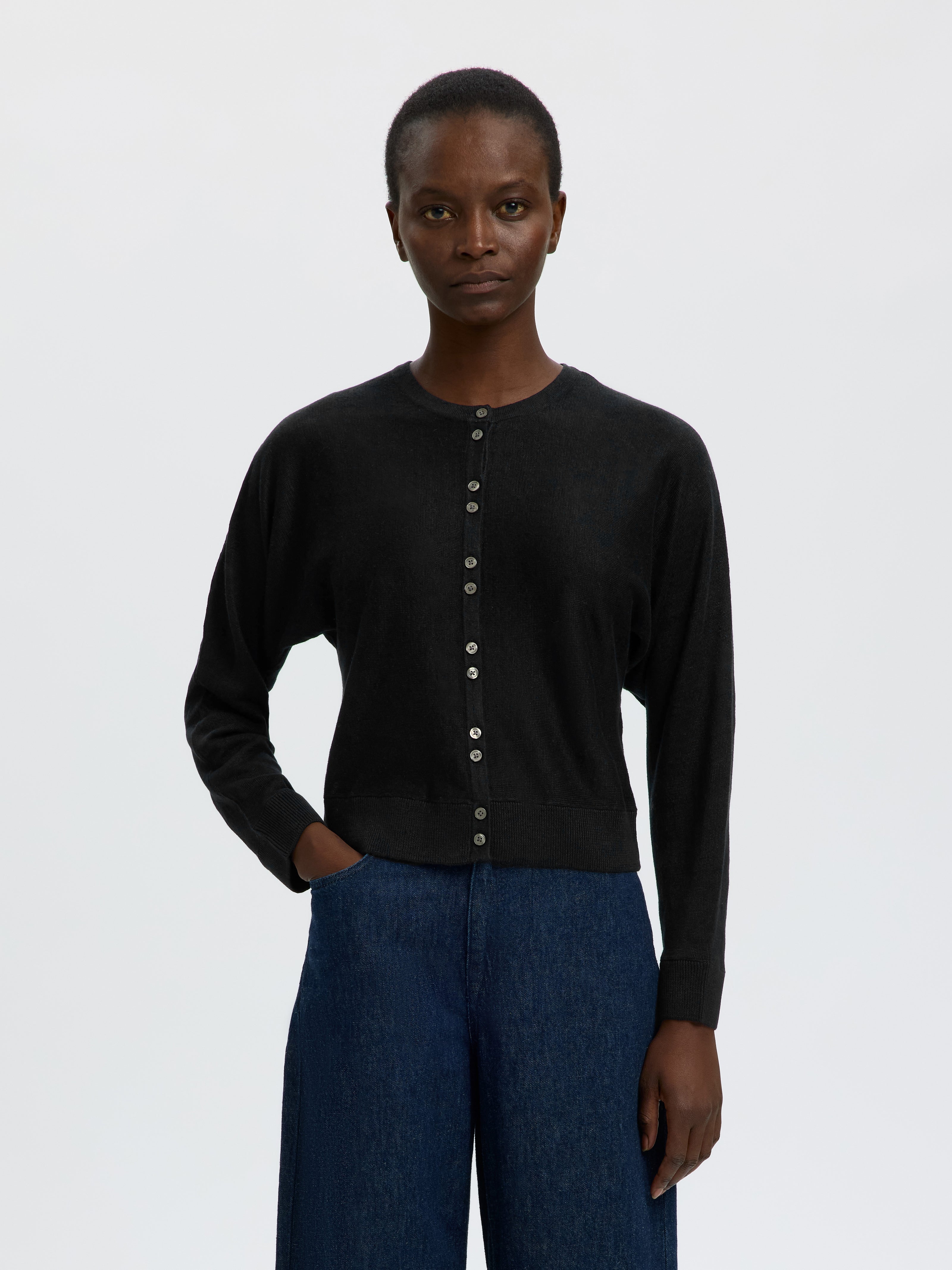 Cardigan - Leinen