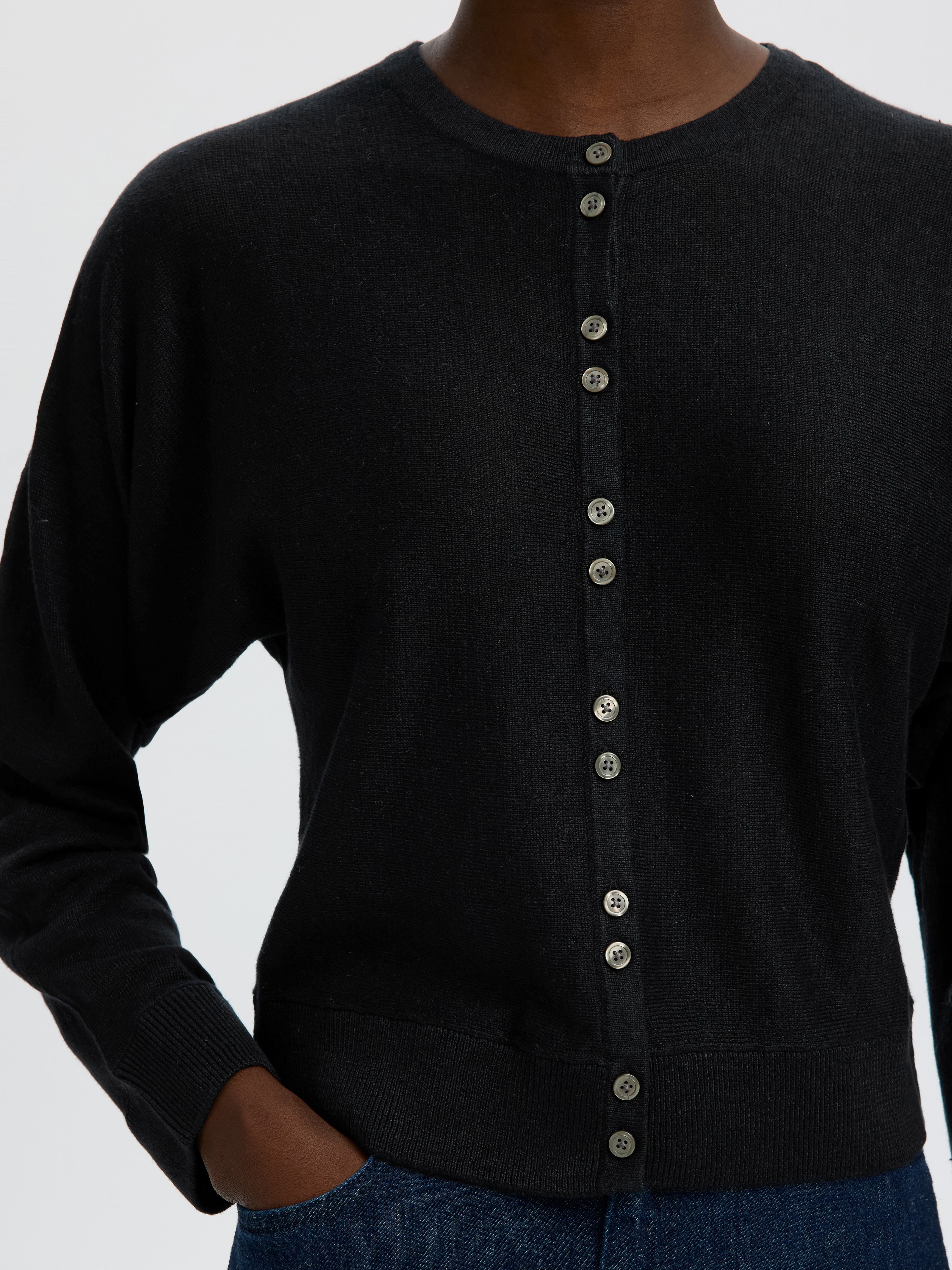 Cardigan - Leinen