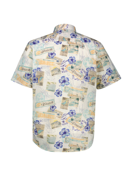 Kurzarmhemd - Hawaiiprint
