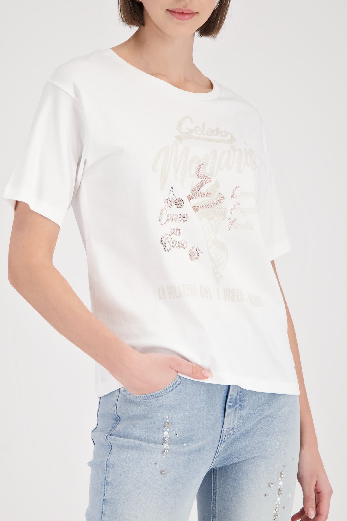 T-Shirt - Strassbesatz