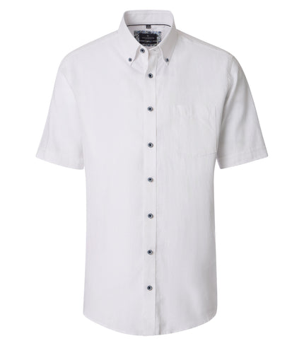 Leinenhemd - Button Down Kragen
