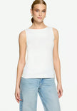 Top - Boatneck-Ausschnitt