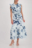 Kleid - Leinenmix