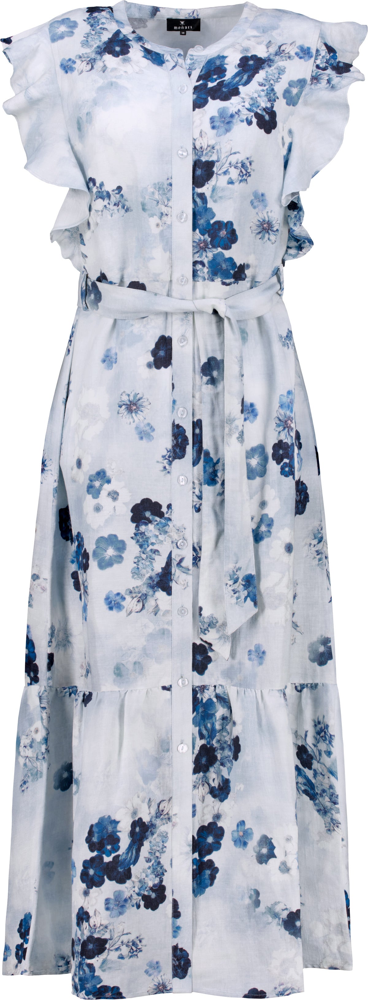 Kleid - Leinenmix