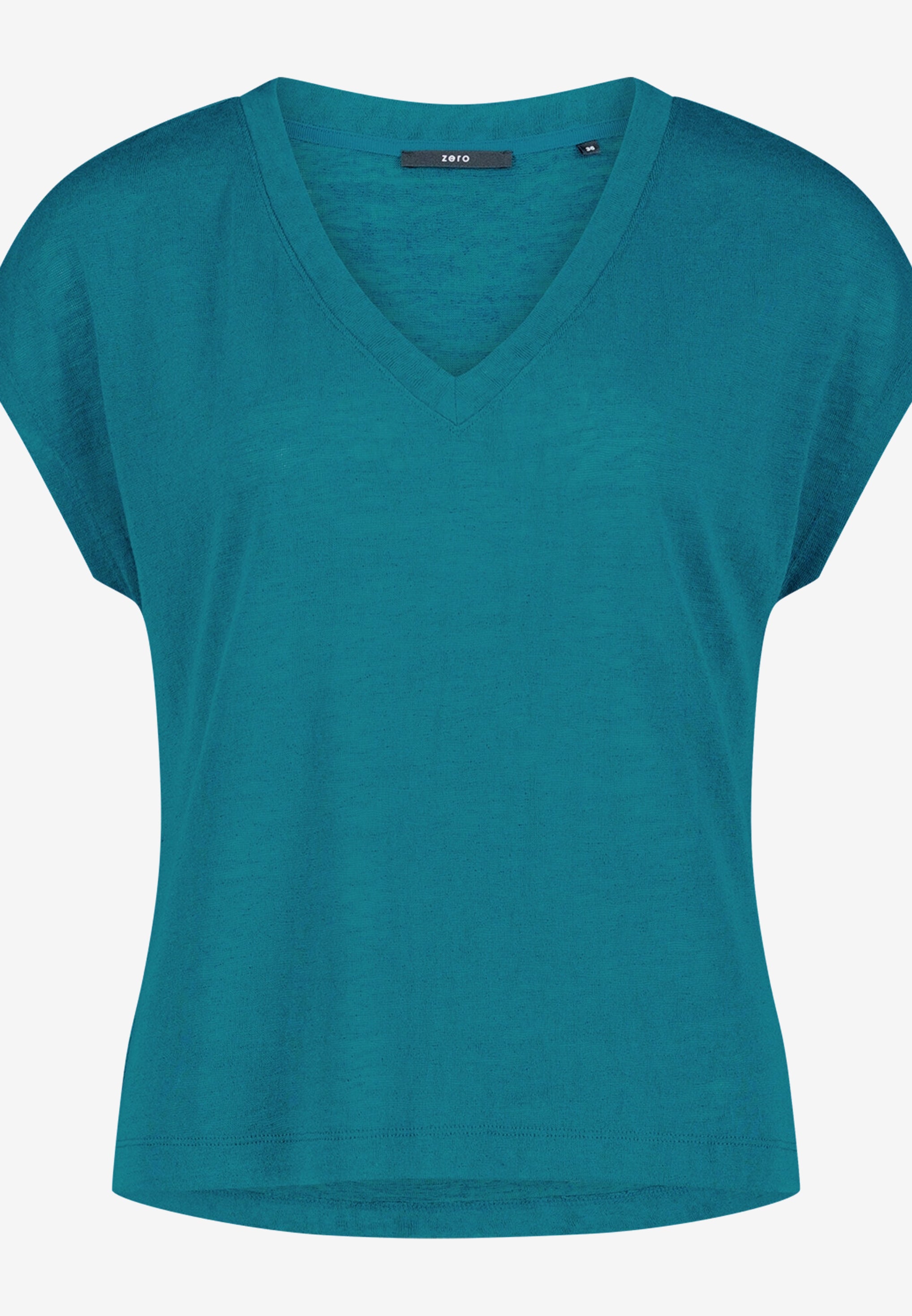 Basic-Shirt  - V-Ausschnitt