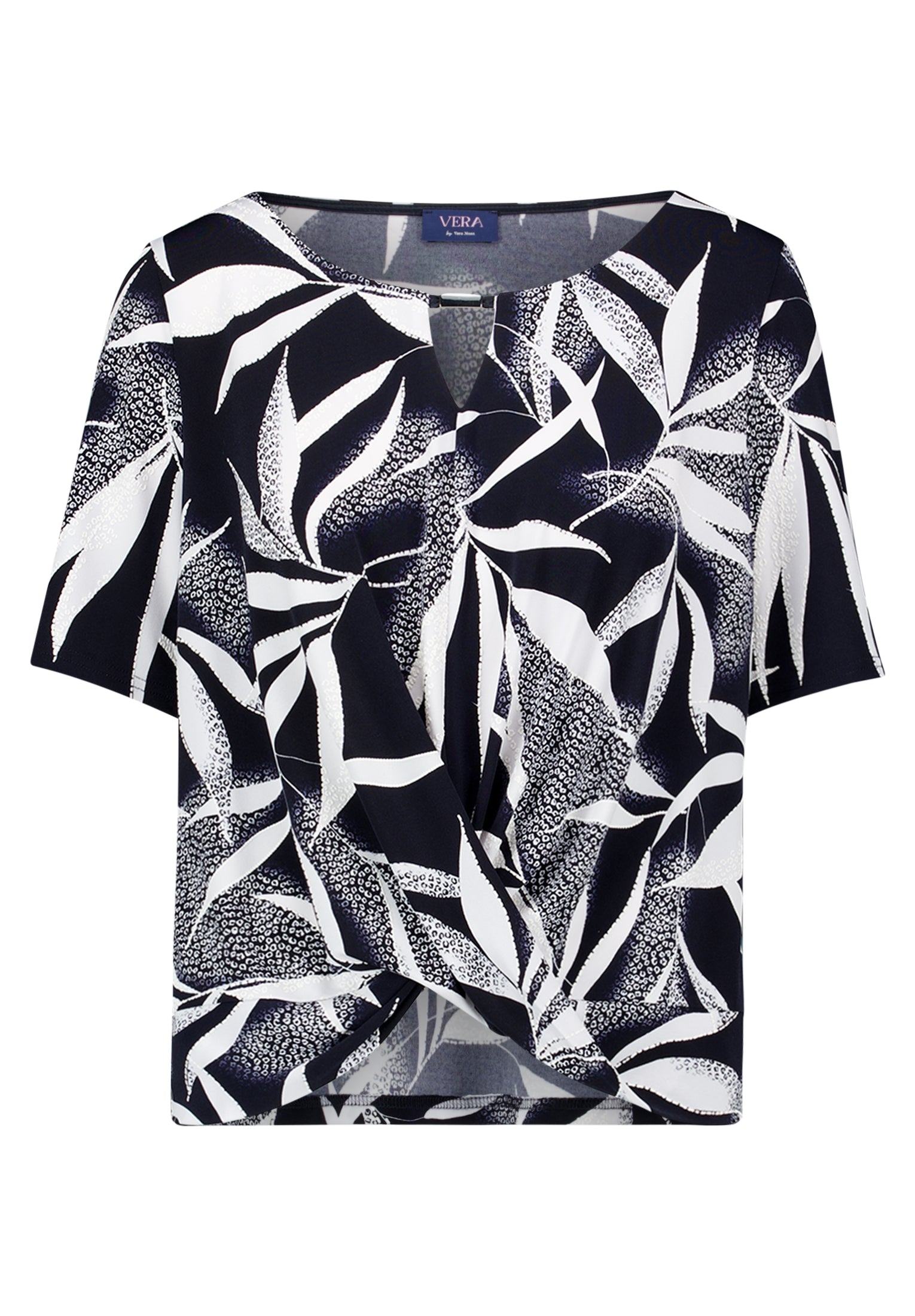 Blusenshirt - Tropical-Print