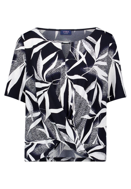 Blusenshirt - Tropical-Print