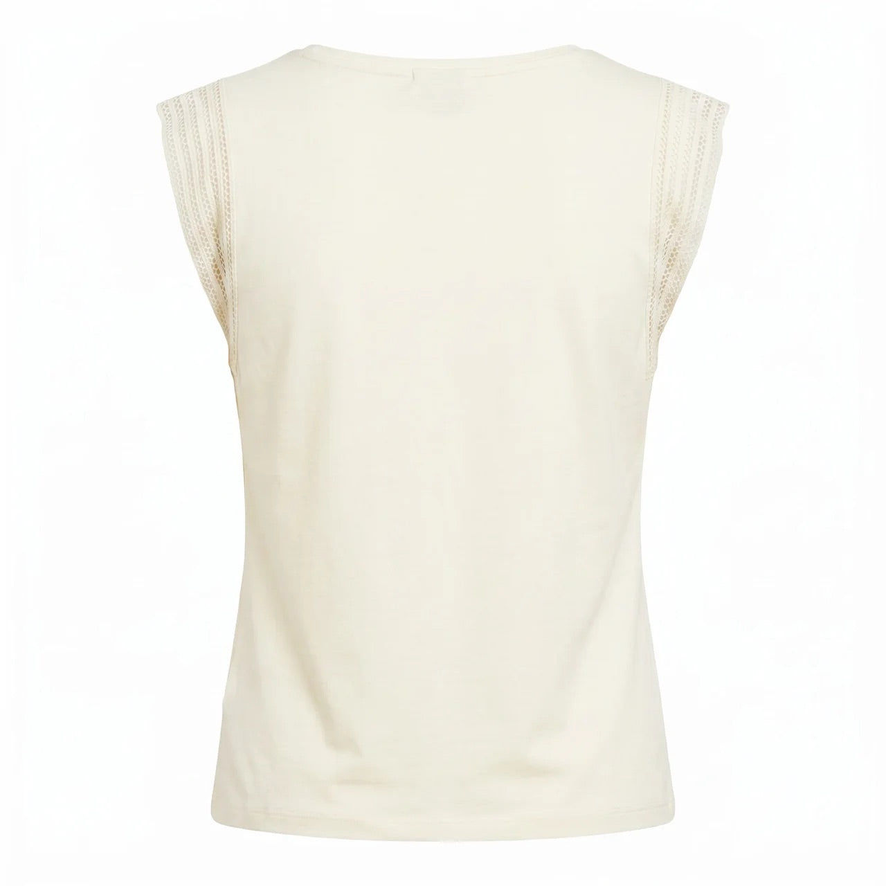 T-Shirt - Spitzenrand