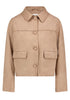 Jacke - Veloursleder-Optik