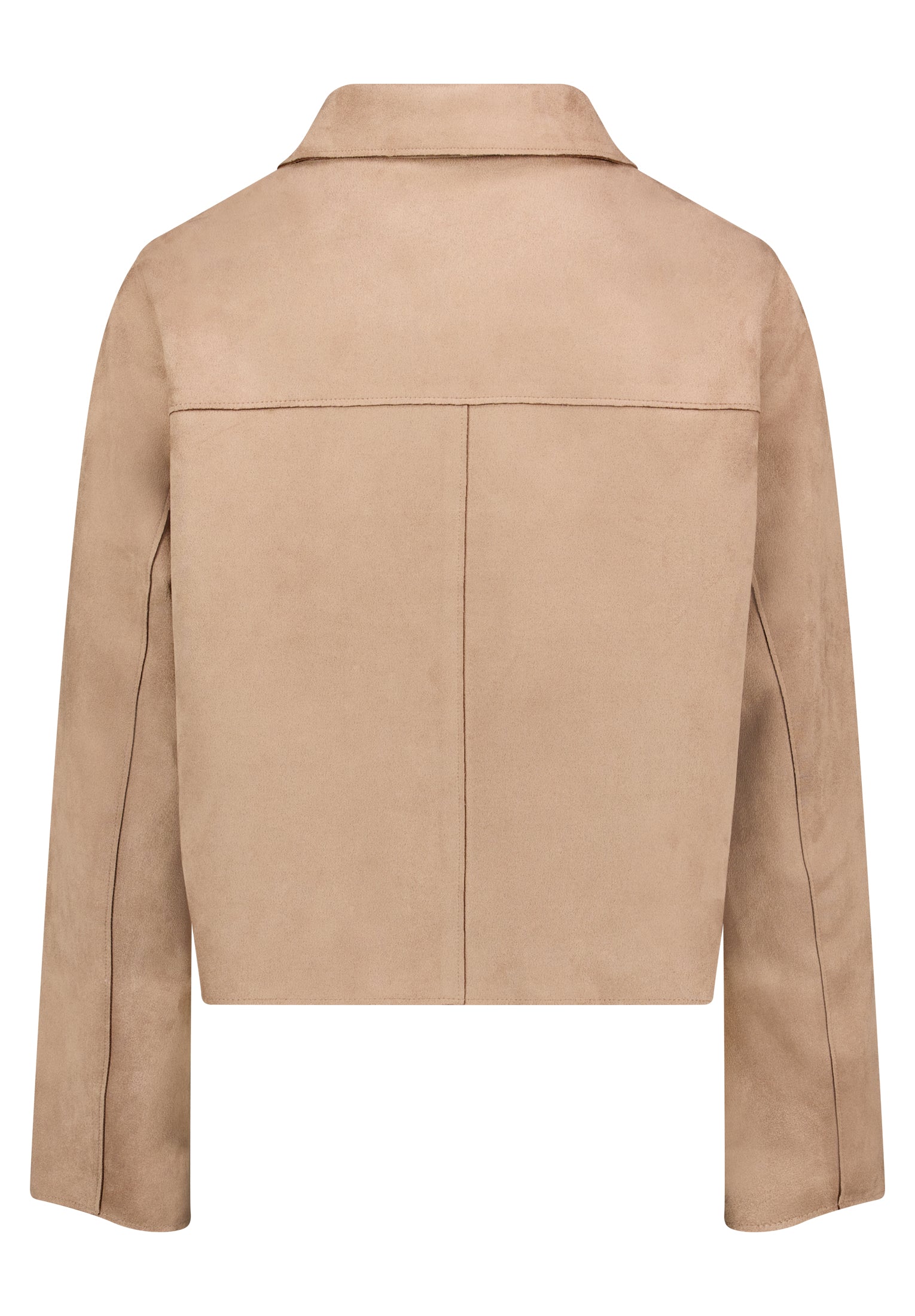 Jacke - Veloursleder-Optik