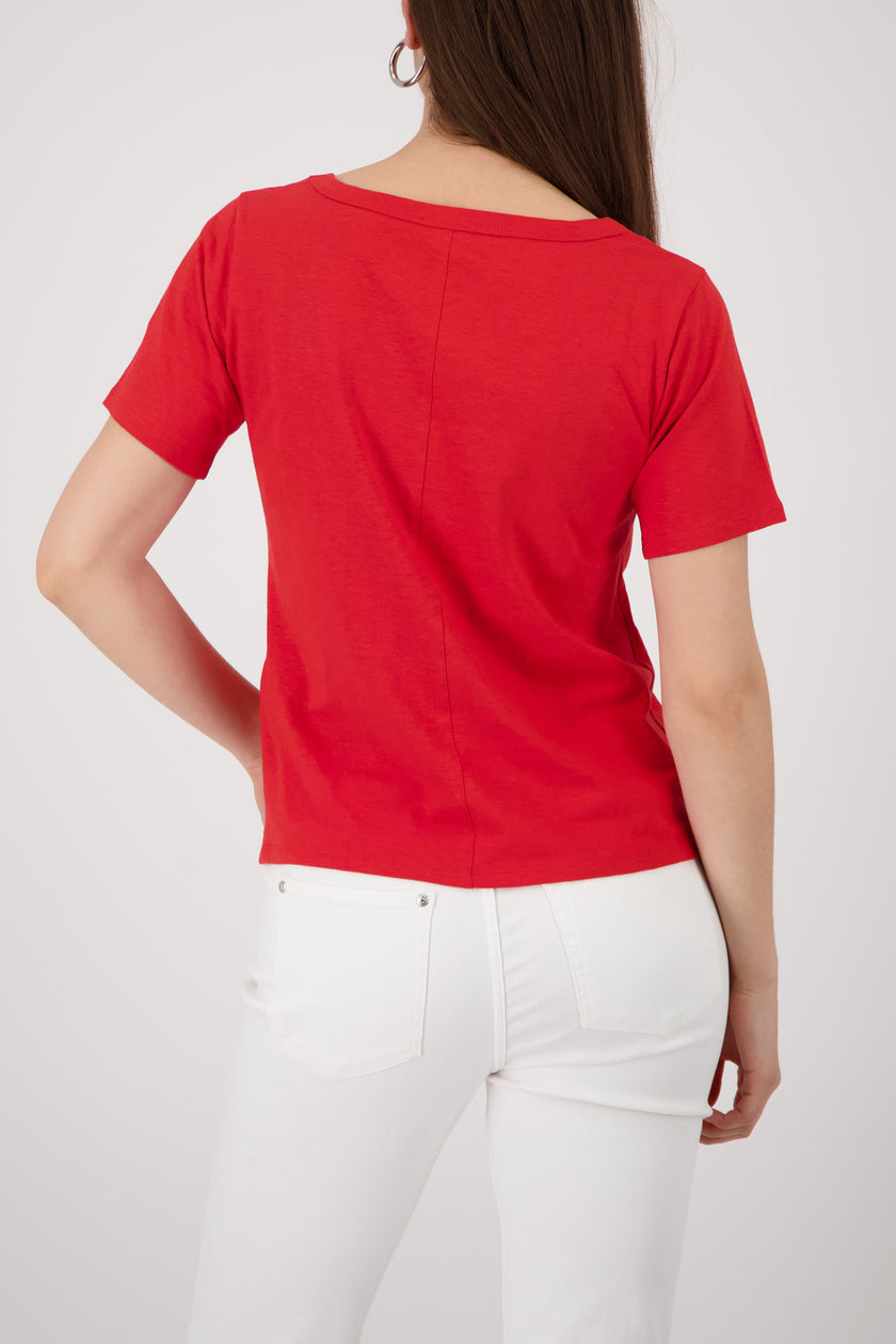 T-Shirt - Leinenmix