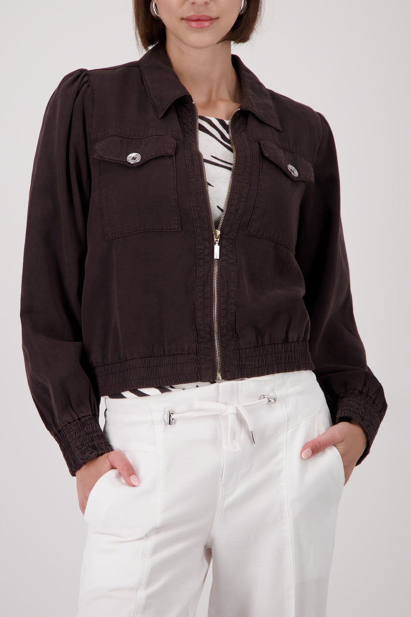 Jacke - Leinenmix