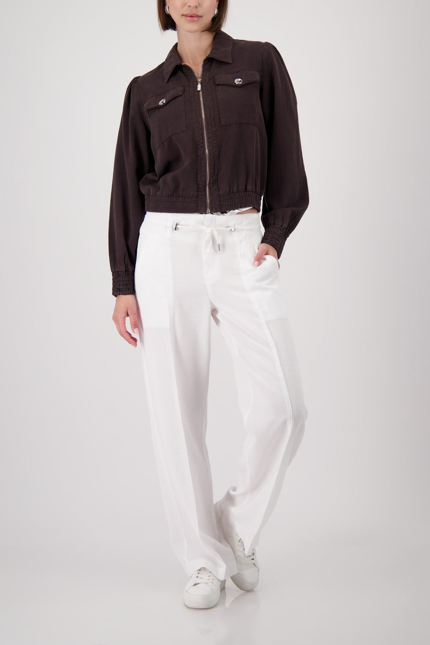 Jacke - Leinenmix