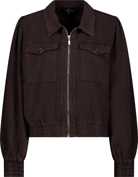Jacke - Leinenmix