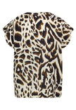 Blusenshirt - Animalprint