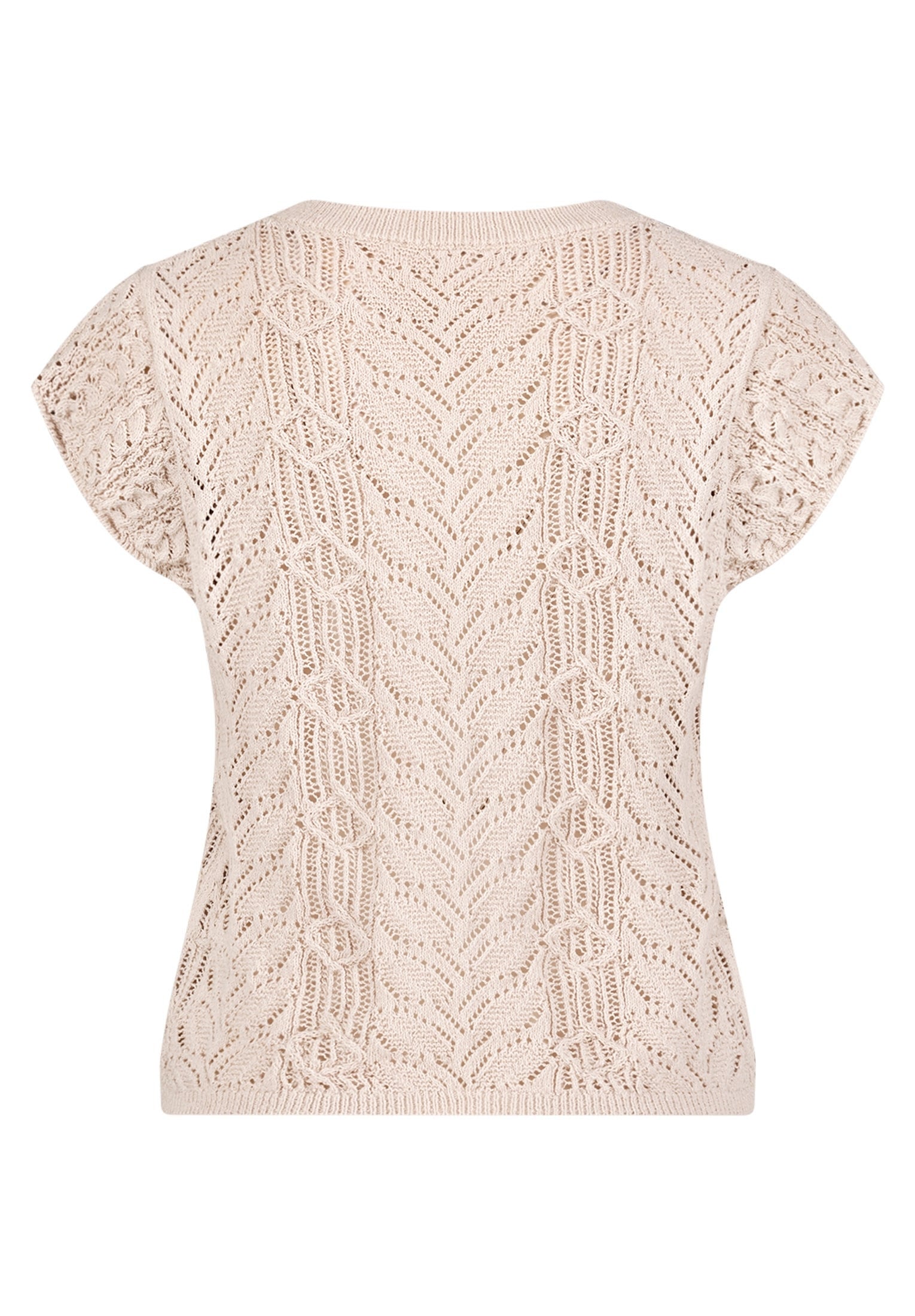 Feinstrickpullover - Ajour