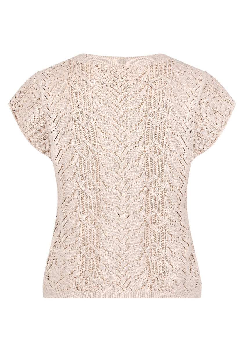 Feinstrickpullover - Ajour
