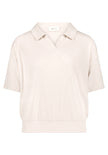 Poloshirt - Rippstruktur