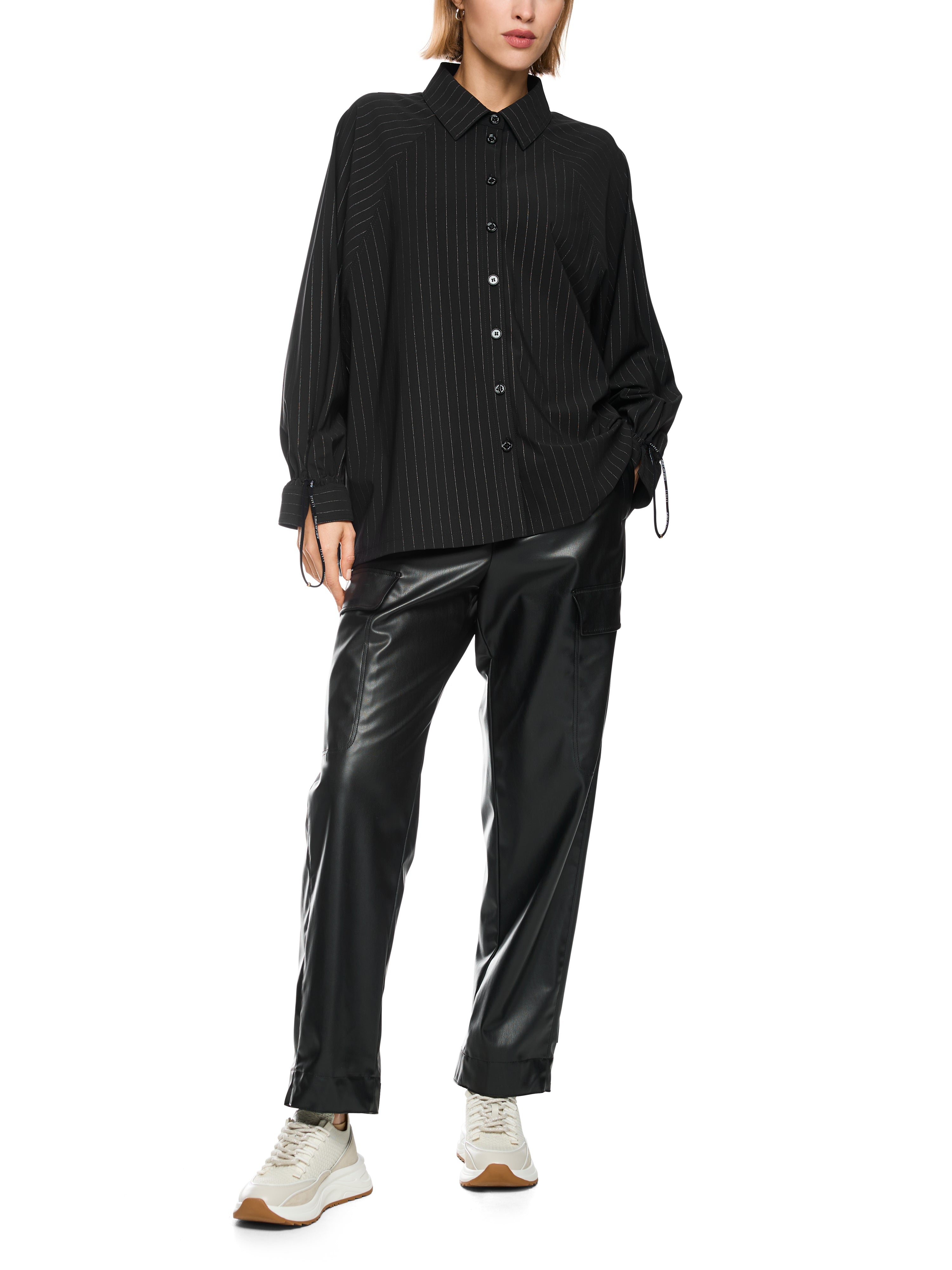 Bluse - Nadelstreifen
