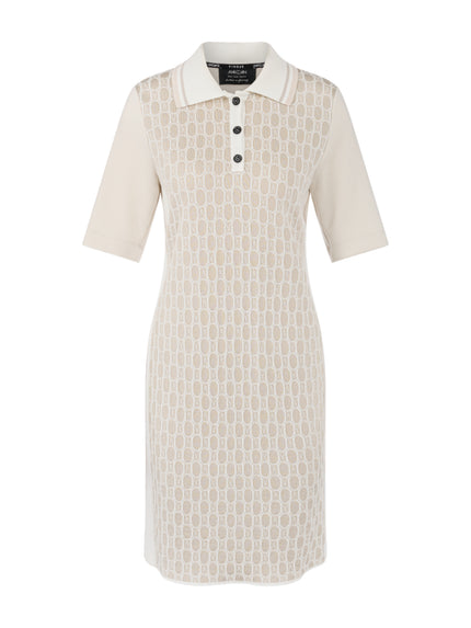 Strickkleid - Jacquardmuster