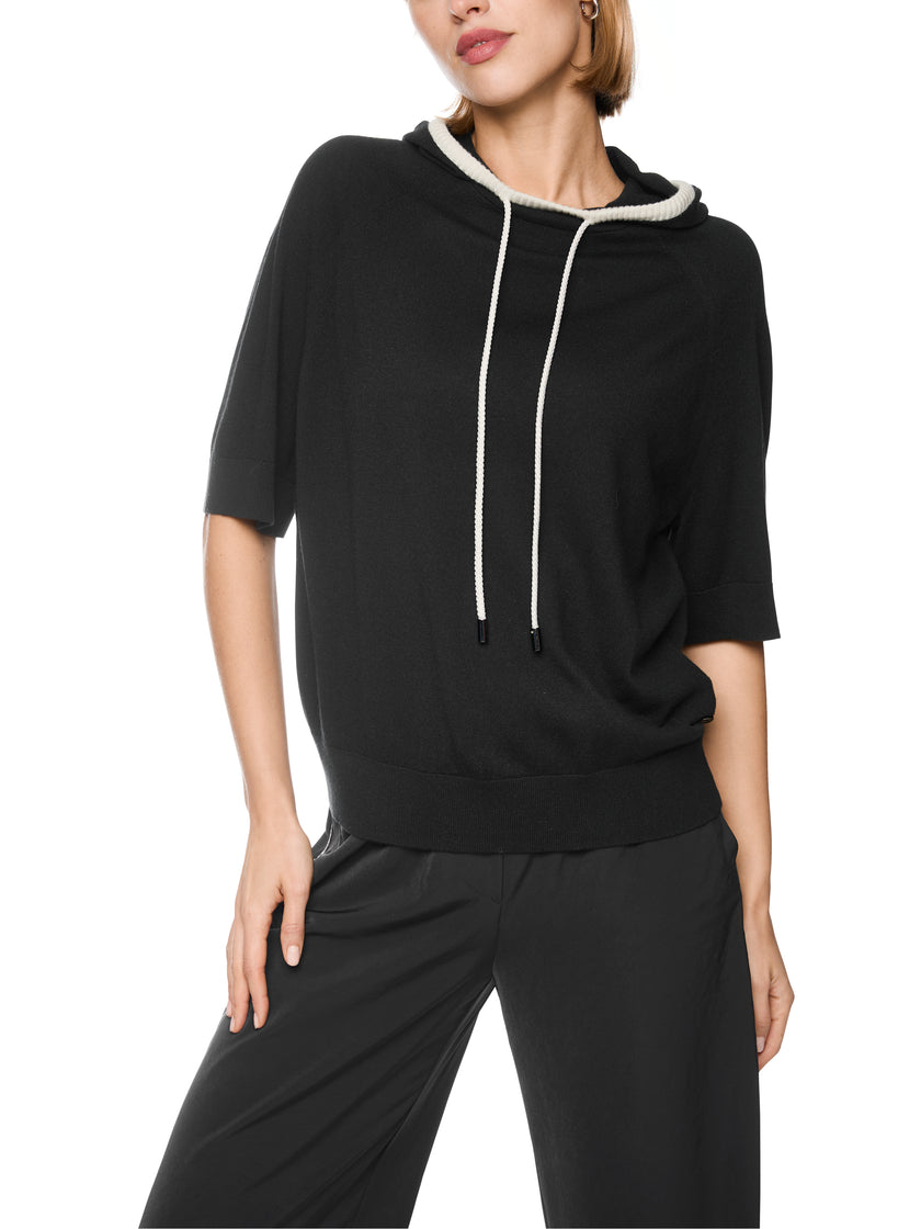 Hoodie - Feinstrick