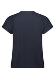 Strukturshirt - V-Neck
