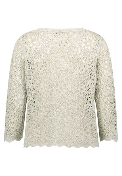 Strickpullover - Ajourstrick