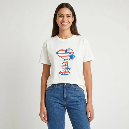T-Shirt - Snoopy-Print