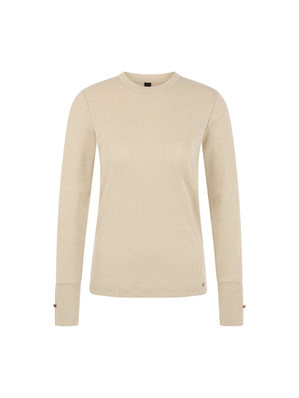 Langarmshirt - Lurex