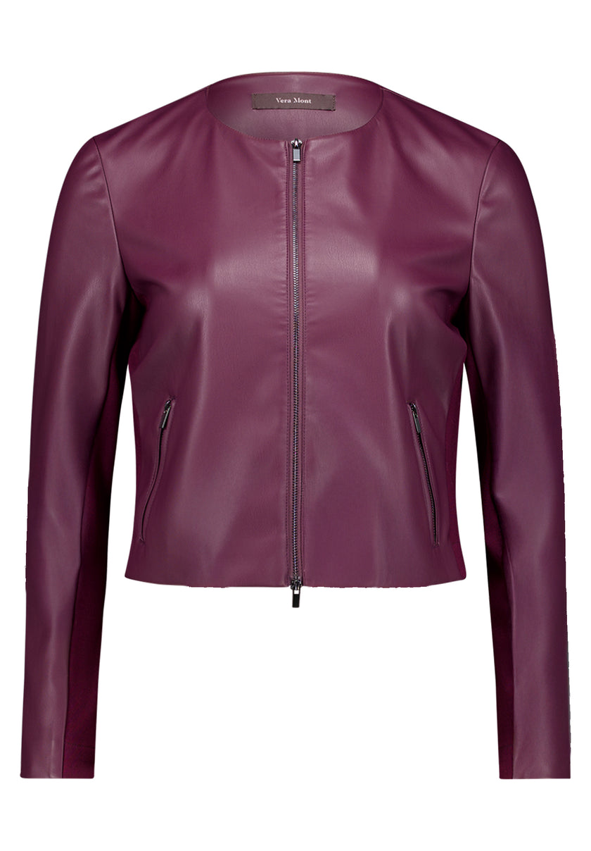 Blazer - Lederimitat