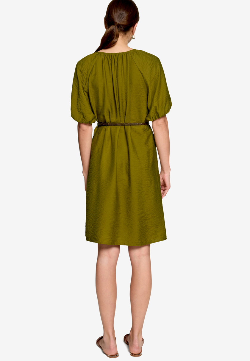 Kleid - Flechtgürtel